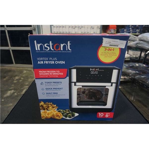 As new Instant pot vortex plus air fryer oven