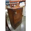 Image 2 : 4 DRAWER WATERFALL CHEST OF DRAWERS