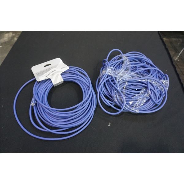 APPROX 200FT OF AS NEW CAT 6 NETWORK CABLE