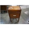 Image 1 : VINTAGE WATERFALL ONE DRAWER NIGHTSTAND