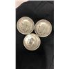 Image 2 : 3 HALF DOLLARS 1914-1916 W/ SOME SILVER CONTENT