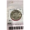 Image 2 : 1966 CANADIAN SILVER DOLLAR .800 SILVER