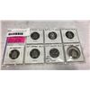Image 1 : 7 CANADIAN UNCIRCULATED 50 CENT COIN FROM MINT ROLLS 2013-2018 AND SPECIAL 2017  150TH ANNIVERSARY