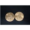 Image 2 : BAG OF 86 1964 & 1966 ONE PENNY COINS