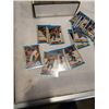 Image 3 : BOX OF SLEEVED SPORTS CARDS