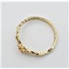 Image 5 : NEW STERLING SILVER 10KT. ROSE GOLD PLATED ROSE MOTIF RING, SIZE 6.5, W/A $850.00