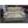 Image 1 : LEATHER DOUBLE RECLINING LOVESEAT