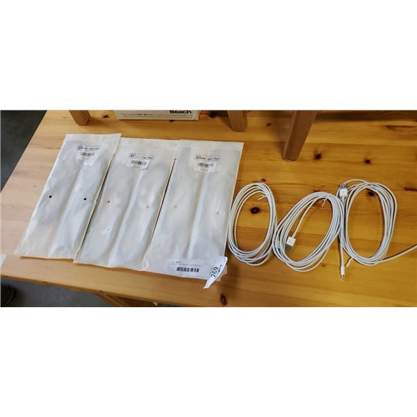 9 NEW APPLE IPHONE CHARGING DATA CABLES 6-6FT AND 3-10FT