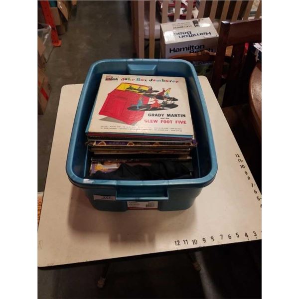 TOTE OF RECORDS