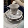 Image 5 : 2 BINS OF DISHWARE, TEACUPS AND SAUCERS