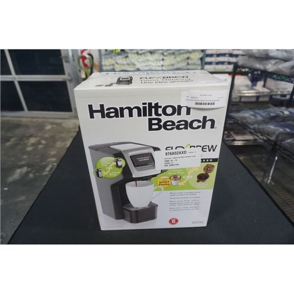 Brand new Hamilton Beach flex brew single-serve coffee maker