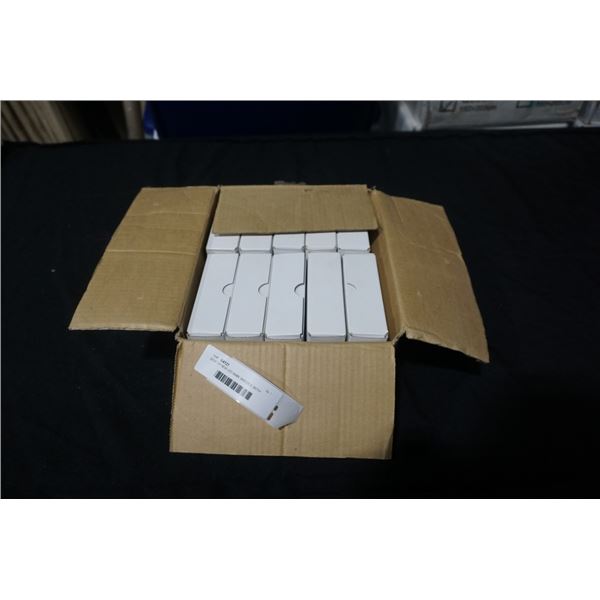 BOX OF NEW LED NAME BADGES WITH MAGNECTIC CLIP