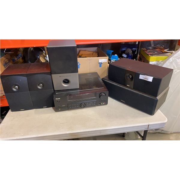 QUEST QSR 5000 RECEIVER WITH ENERGY AND VENTURE SPEAKERS