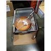 Image 1 : CIRCULON ROASTER WITH RACK, NORDIC WARE BAKING SHEET WIYTH RACK AND 2 GOTHAM STEEL PANS
