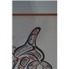 Image 11 : SIGNED BILL REID PRINT WITH 2 SIGNED PRINTS, BURL CLOCK AND MAGAZINE STAND