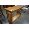Image 3 : OAK 1 DRAWER SOFA TABLE