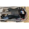 Image 3 : BLACK EPIPHONE BASS GUITAR IN BLACK LEATHER HARD CASE