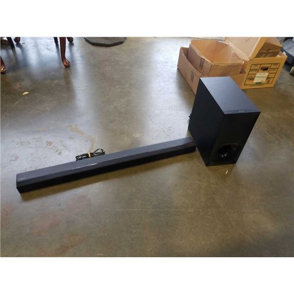 Sony CT180 2.1 Channel Sound Bar and Sub Tested and Working