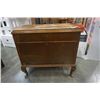 Image 1 : VINTAGE DROP FRONT CABINET