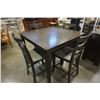 MODERNBAR HEIGHT TABLE WITH 4 STOOLS
