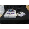 Image 1 : SUPER NINTENDO ENTERTAINMENT SYSTEM WITH 2 CONTROLLERS POWER CORD AND GAME