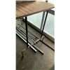 Image 8 : DIY IRON PIPE DESK PROJECT, INCLUDES LOTS OF EXTRA PIPE AND FITTINGS, OVER $200 IN PIPE AND SEVERAL 