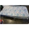 Image 2 : FOLDING ROLLING COT WITH SINGLE SIZE MATTRESS