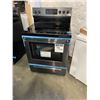 Image 2 : NEW IKEA MOTSVARIG ELECTRIC Range with glass ceramic cooktop, black Stainless steel RETAIL $1200 scr
