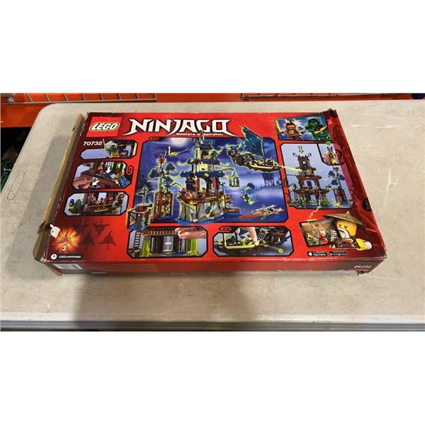 NEW OPEN BOX LEGO NINJAGO CITY OF STIIX 70732