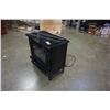 Image 2 : BLACK ELECTRIC FIREPLACE