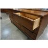 Image 8 : MCM SATIN WALNUT DRESSER WITH MIRROR