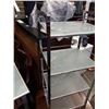 Image 2 : 4 TIER METAL AND GLASS CART