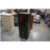 Image 1 : MODERN GLASS DOOR MEDIA CABINET