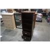Image 4 : MODERN GLASS DOOR MEDIA CABINET