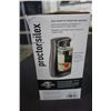 Image 2 : AS NEW HAMILTON BEACH GLASS ELECTRIC 1.7L KETTLE AND NEW PROTOR SILEX CAN OPENER