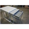Image 2 : 3 METAL NESTING ENDTABLES