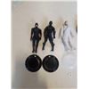Image 2 : 6 TRON FIGURES W/ STANDS AND WEAPONS