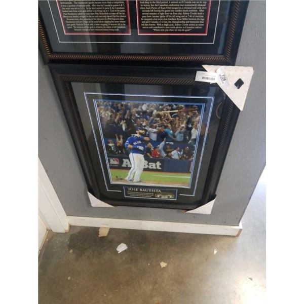 JOSE BAUTISTA BLUE JAYS BASEBALL PRINT