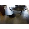 Image 3 : BLACK DESIGNER SWING OUT COFFEE TABLE