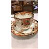 Image 5 : 6 TEACUPS AND SAUCERS AND EXTRA CUP - ROYAL ALBERT, WINDOR, FOLLEY, ETC