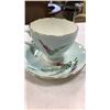 Image 7 : 6 TEACUPS AND SAUCERS AND EXTRA CUP - ROYAL ALBERT, WINDOR, FOLLEY, ETC