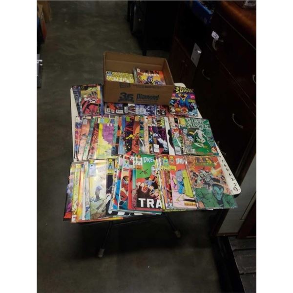 BOX OF 100 COLLECTIBLE COMICS