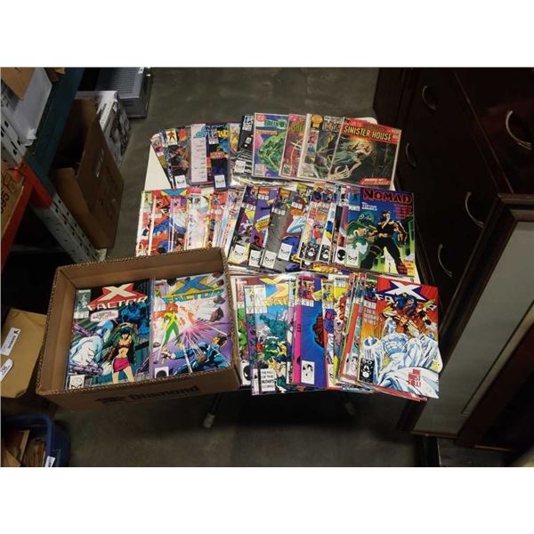 BOX OF 100 COLLECTIBLE COMICS