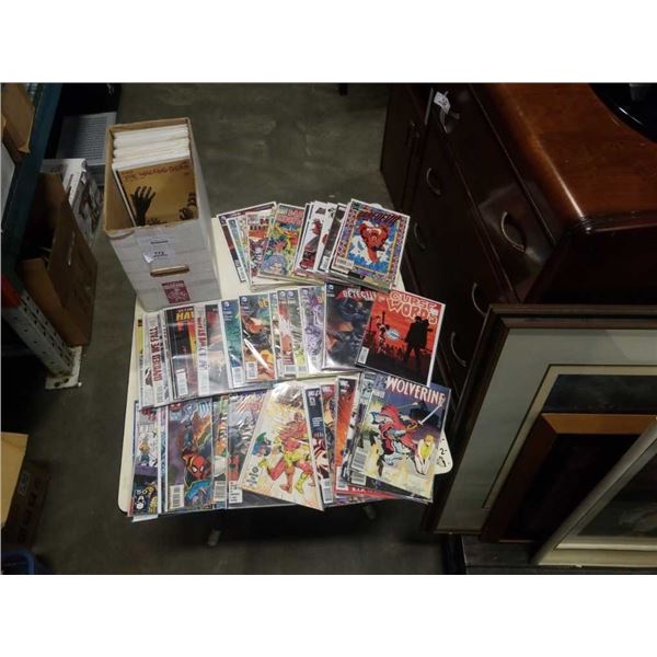 BOX OF 100 COLLECTIBLE COMICS