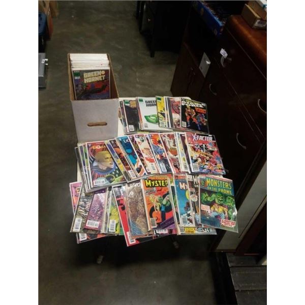 BOX OF 100 COLLECTIBLE COMICS