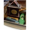 Image 2 : BOX OF VINTAGE WOOD COLLECTIBLES AND COREEXERCISER