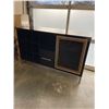 Image 2 : MODERN STORAGE SHELF WITH BUILT IN WINE RACK, AND GLASS DOOR