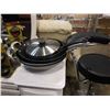 Image 1 : 4 AS NEW WOKS AND T-FAL PANS