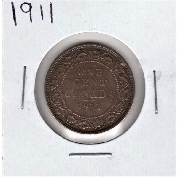 1911 Canadian One Cent
