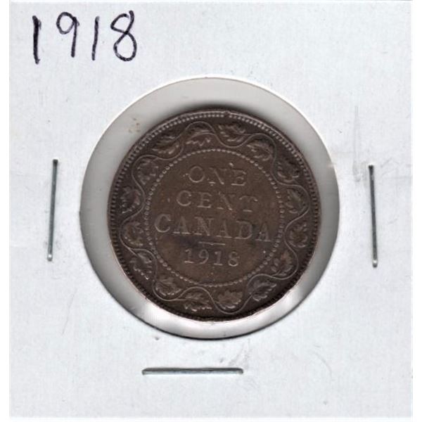 1918 Canadian One Cent